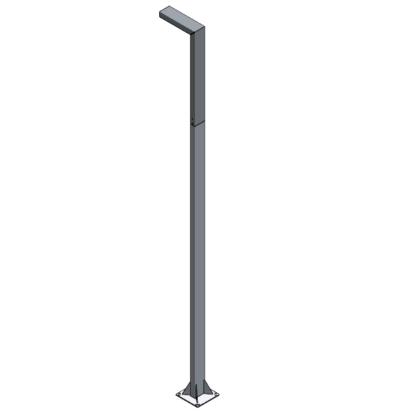 ASKER POLE PRO 5200 BLACK LED 19,5W 3000K 350CM