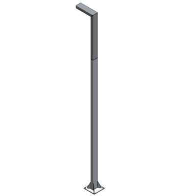 ASKER POLE PRO 5223 GRAPHITE LED 19,7W 4000K 300CM