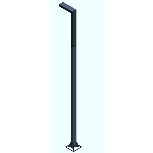 ASKER POLE PRO 5229 BLACK LED 19,4W 4000K 300CM