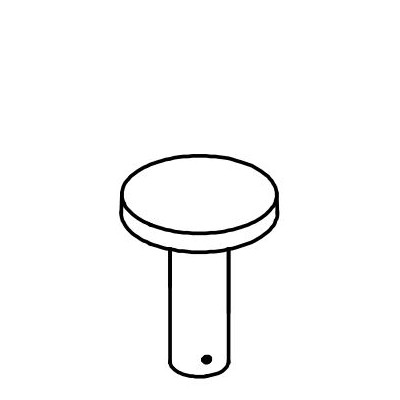 BORG BOLLARD 6170 GREY BEIGE LED 16W 3000K 55CM