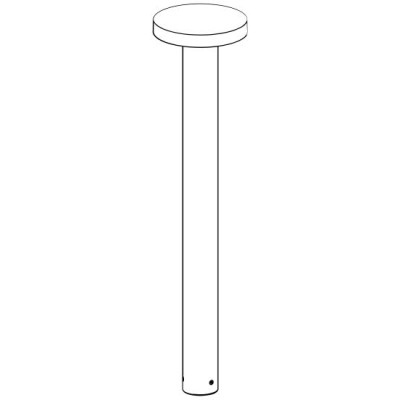 BORG BOLLARD 6180 CORTEN STEEL LED 16W 3000K 85CM