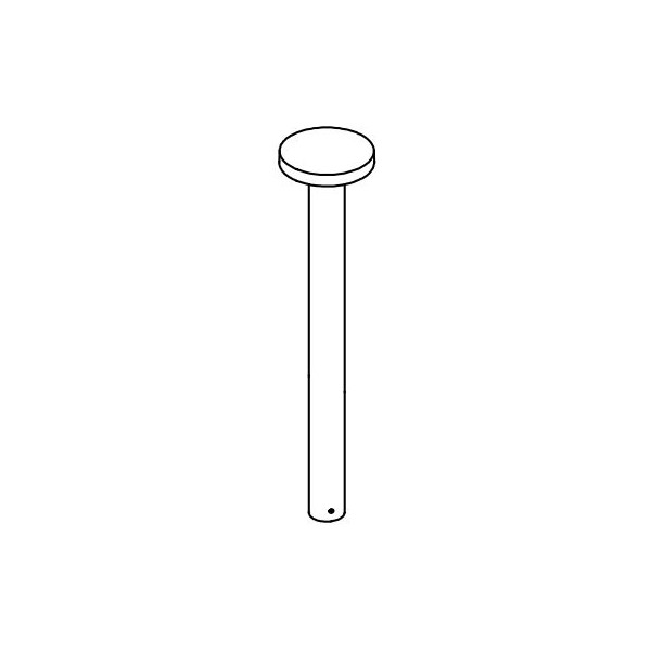 BORG BOLLARD 6191 CORTEN STEEL LED 16W 4000K 105CM