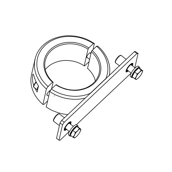 CLAMP FI 50MM BLACK
