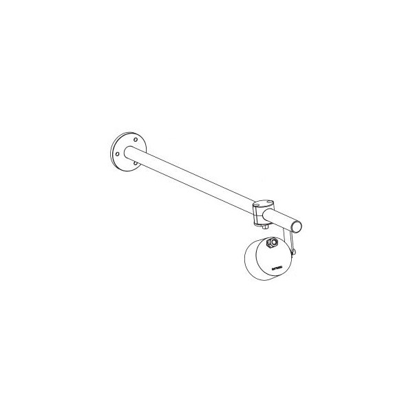 MOSS 6702 BLACK/COPPER LED 8,4W 3000K LONG ARM