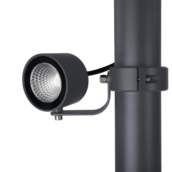 MOSS 6750 GRAPHITE LED 8,4W 3000K O50