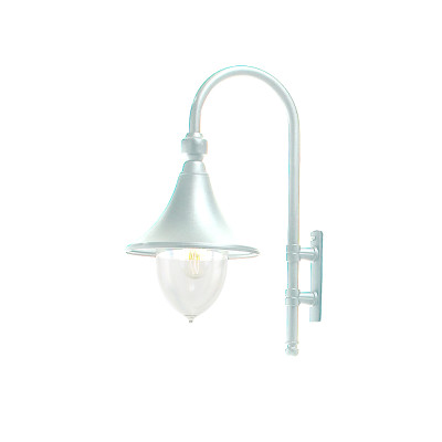 FIRENZE 8012 WHITE E27 LED 9W ARC ARM
