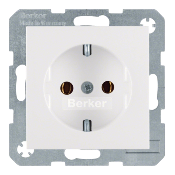S.1/B.3/B.7 Gniazdo SCHUKO biały