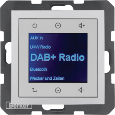 B.x Radio Touch DAB+ alu mat