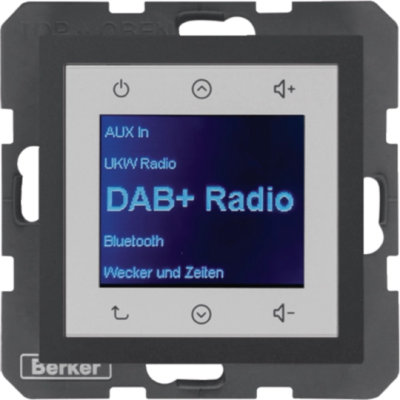 B.x Radio Touch DAB+ antracyt mat