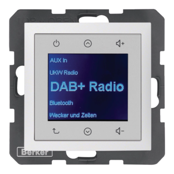 B.x Radio Touch DAB+ biały mat