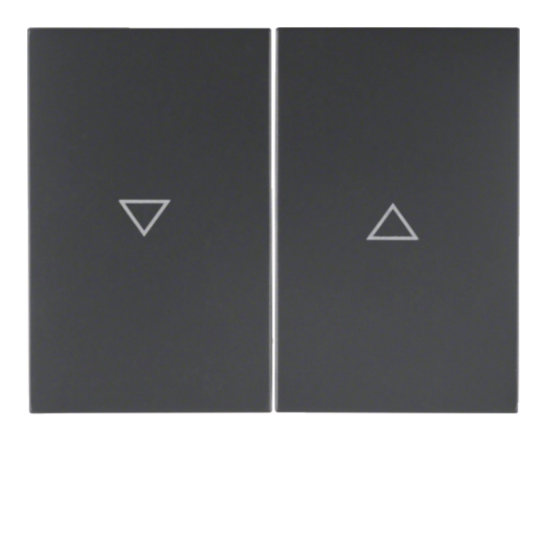 K.1 Klawisze nadr. symb. "strzałka" do łącznika 2-klawiszowego, ant mat, lak