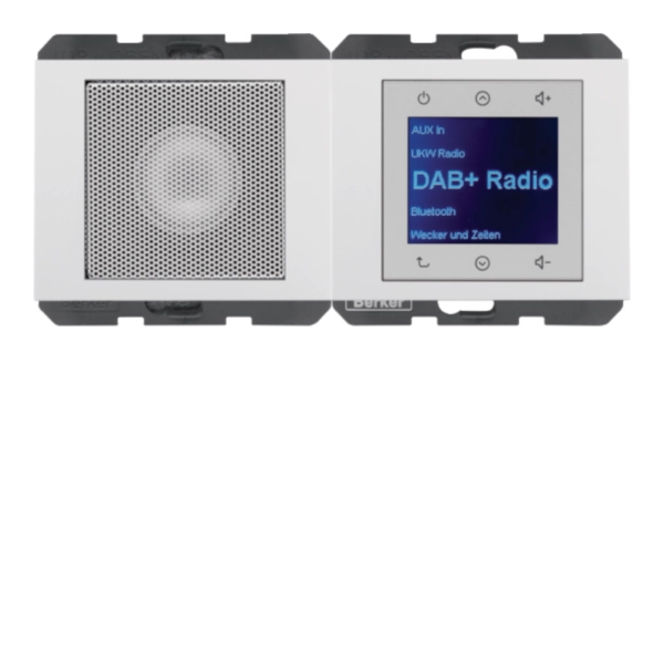 K.1 Radio Touch DAB+ z głośnikiem biały połysk