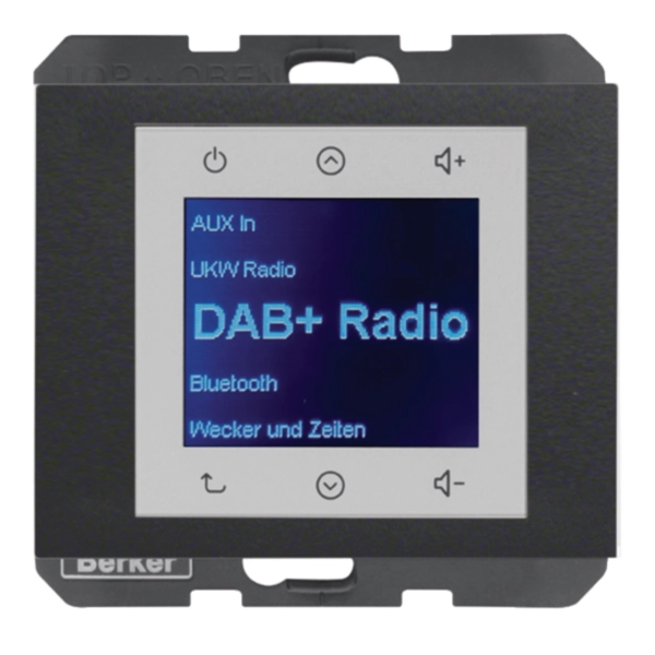 K.1 Radio Touch DAB+ antracyt mat