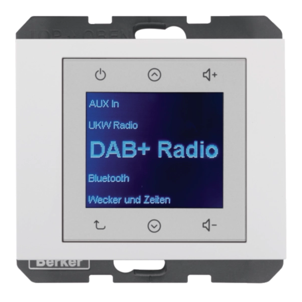 K.1 Radio Touch DAB+ biały połysk
