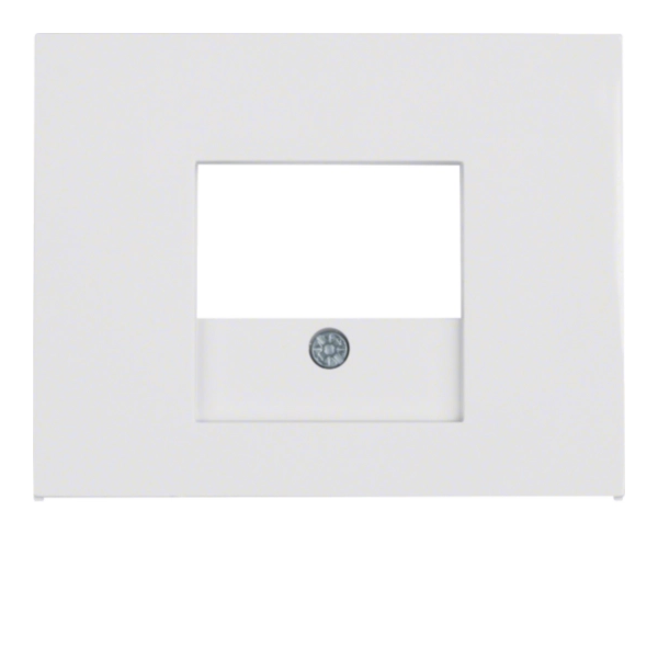 K.1 Płytka czołowa do gniazda głośn. i gniazda ład. USB, biały