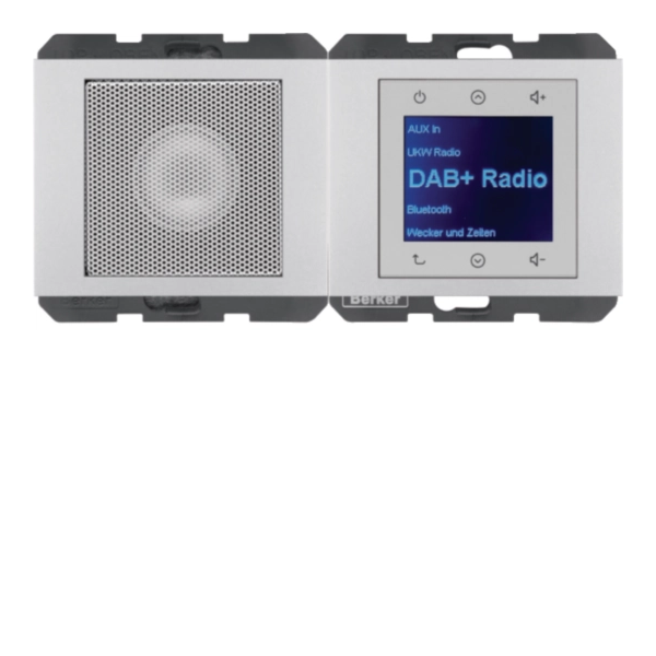 K.5 Radio Touch DAB+, Bluetooth z głośnikiem aluminium