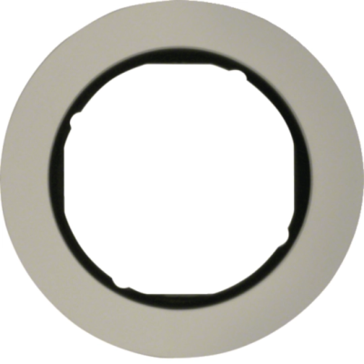 R.classic Ramka 1-krotna, aluminium/czarny