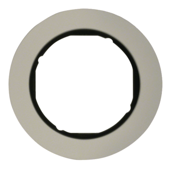 R.classic Ramka 1-krotna, aluminium/czarny