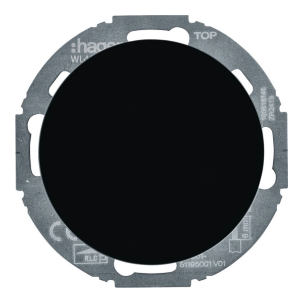 R.classic Ściemniacz obrotowy komfort, czarny, obc. R/L/C 20-420 W, LED 3-100 W