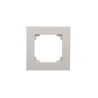 Ramki Simon 55 Line w kolorze aluminium