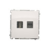 Gniazda HDMI + komputerowe RJ45 kat. 6