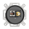 Gniazda TV SAT RJ45 Multimedia